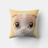 可愛い猫枕 クッション (裏面)