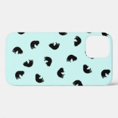 可愛い猫柄と背景色の変更が可能 Case-Mate iPhoneケース (裏面 (横))