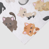 可愛い猫柄パーティーティッシュペーパー 薄葉紙 (詳細)