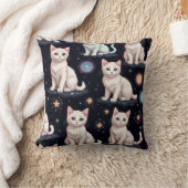 可愛い猫柄 クッション (ブランケット)