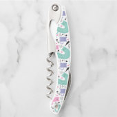 可愛い猫柄 ソムリエナイフ (正面)