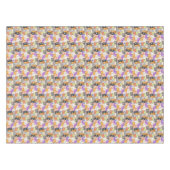 可愛い猫柄 テーブルクロス (正面(横))