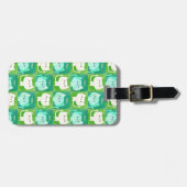 可愛い猫柄 ラゲッジタグ (正面横)