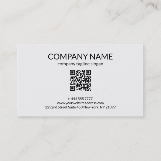 可愛い猫柄 名刺 (裏面)