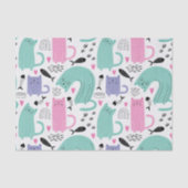 可愛い猫柄 薄葉紙 (正面)