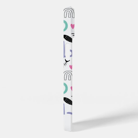 可愛い猫柄 Case-Mate iPhoneケース (裏面 / 右)