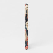 可愛い猫柄 iPhoneケース (左側)