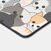 可愛い猫漫画 デスクマット (コーナー)