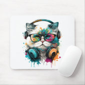 可愛い猫用マウスパッド マウスパッド (マウス)