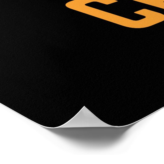 可愛い猫糸切り ポスター (角)