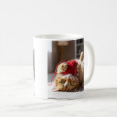 可愛い猫糸遊 コーヒーマグカップ (正面右)