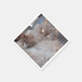 可愛い猫紙ナプキン スタンダードカクテルナプキン (角)