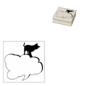 可愛い猫雑誌 ラバースタンプ (押印)