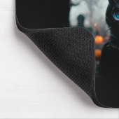 可愛い猫顔ハロウィーン マウスパッド (コーナー)