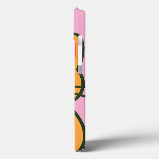 可愛い猫食べのドーナツ – 川おもしろい合電話ケース Case-Mate iPhoneケース (裏面 / 左)