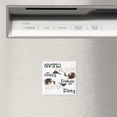 可愛い猫食洗機磁石 マグネット (インサイチュ (食洗機))