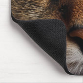 可愛い猫鼻と目の前がクローズアップ。ペット動物 マウスパッド (コーナー)