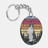 可愛い猫 キーホルダー (正面左)
