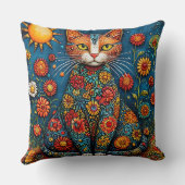 可愛い猫 クッション (裏面)