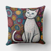 可愛い猫 クッション (裏面)