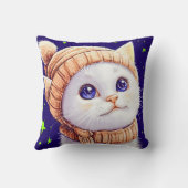 可愛い猫 クッション (裏面)