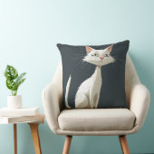 可愛い猫 クッション (椅子)