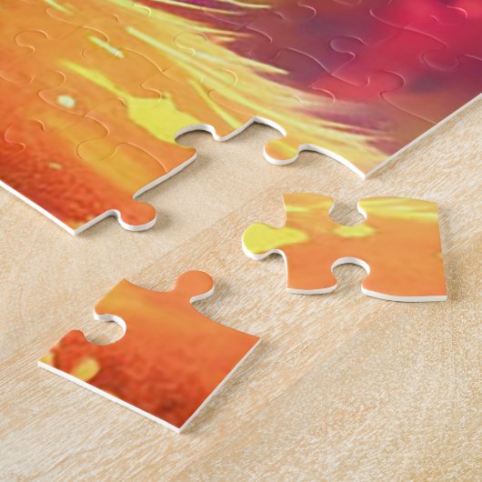 可愛い猫 ジグソーパズル (側面)