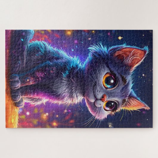 可愛い猫 ジグソーパズル (横)