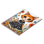 可愛い猫 ノートブック (左側)