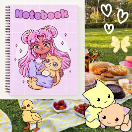 可愛い猫🌸😺🥨✨ ノートブック