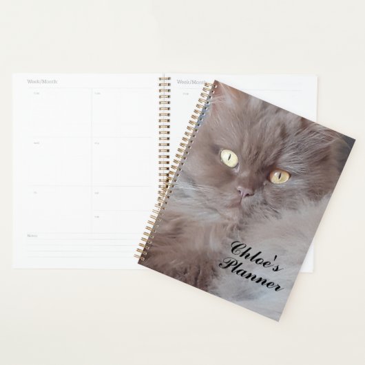 可愛い猫 プランナー手帳 (ディスプレー)