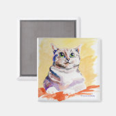 可愛い猫 マグネット (正面/裏面)