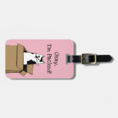 可愛い猫 ラゲッジタグ (正面横)