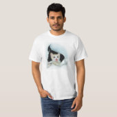 可愛い猫["Be with you." a cat 'kawaii'] Tシャツ (正面フル)