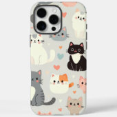 可愛い猫iPhone 16 Pro Maxケース Case-Mate iPhoneケース (裏面)