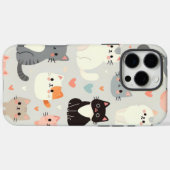 可愛い猫iPhone 16 Pro Maxケース Case-Mate iPhoneケース (裏面 (横))