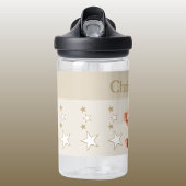 可愛い猿の名前を付け星キッズ茶色 ウォーターボトル