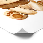 可愛い獅子花子供部屋ポスターキッズルームデコール ポスター (角)