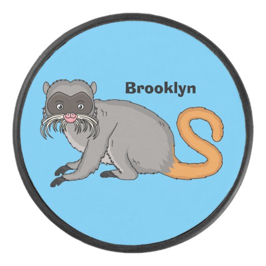 可愛い玉林天皇イラストレーション漫画 アイスホッケーパック (正面)