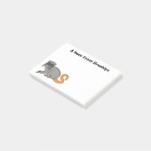 可愛い玉林天皇イラストレーション漫画 ポストイット (アングル)