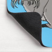 可愛い玉林天皇イラストレーション漫画 マウスパッド (コーナー)