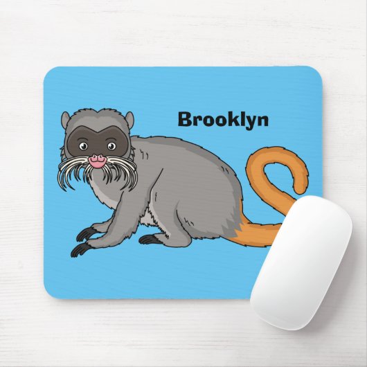 可愛い玉林天皇イラストレーション漫画 マウスパッド (マウス)