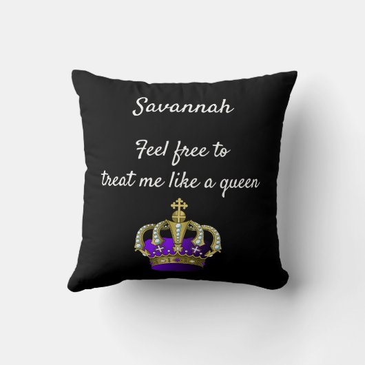 可愛い王冠 クッション (裏面)