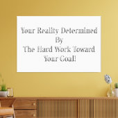 可愛い現実のデザインが意図した!マグ キャンバスプリント (インサイチュ (リビング))