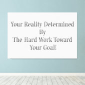 可愛い現実のデザインが意図した!マグ キャンバスプリント (インサイチュ (ウッドフロア))