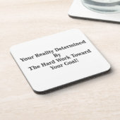 可愛い現実のデザインが意図した！木製壁 コースター (左側)