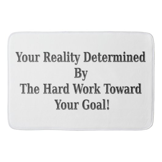 可愛い現実のデザインが意図した！木製壁 バスマット (正面)