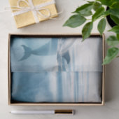 可愛い瓶詰めドルフィンウォーターの色の切り離し 薄葉紙 (ギフト)