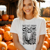 可愛い甘い不気味がハロウィーンTシャツ Tシャツ