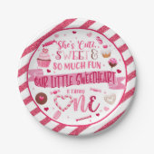 可愛い甘くておもしろい ペーパープレート (正面)